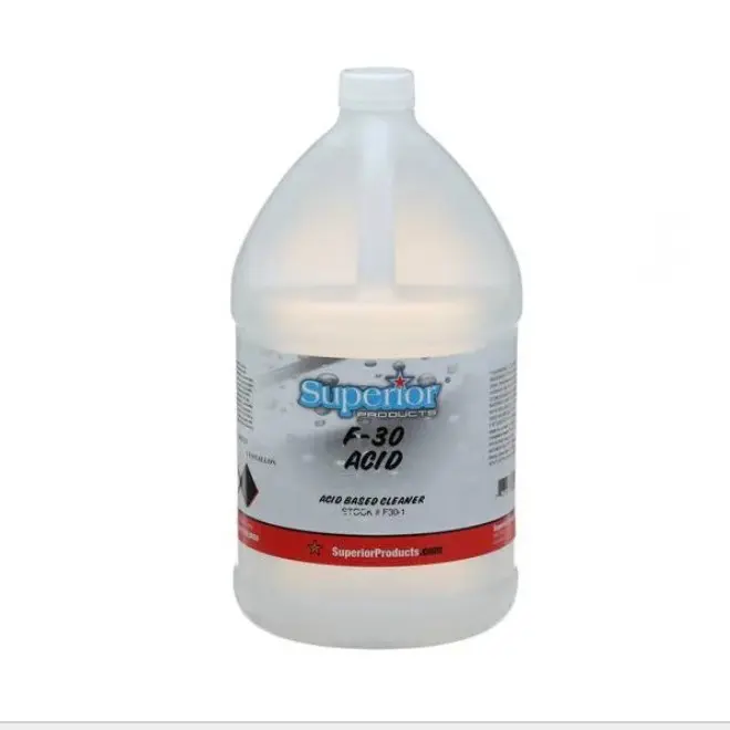 Superior F30 Acid-Based Cleaner; 1 Gallon ; Made in the USA