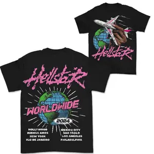 Unisex Hell st4r Worldwide 2025 T-shirt, Graphic Tees, Sweatshirt Gift for Men, Women Overdesign, Big Design Hoodie