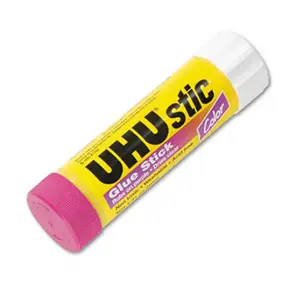 Saunders 99653 UHU Stic Permanent Purple Application Glue Stick 1.41oz. Stick