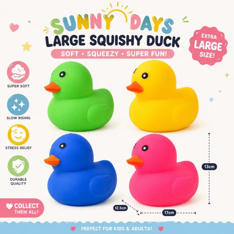 Sunny Days large viral Duck squishy
