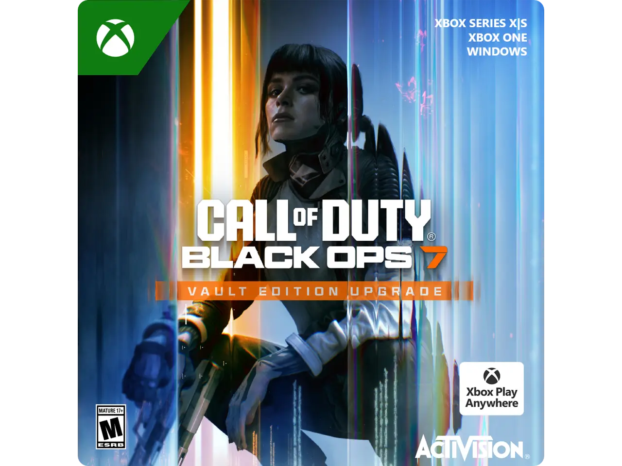 Call of Duty: Black Ops 7 - Vault Edition Upgrade Xbox Series X|S, Xbox One and Windows [Digital Code]