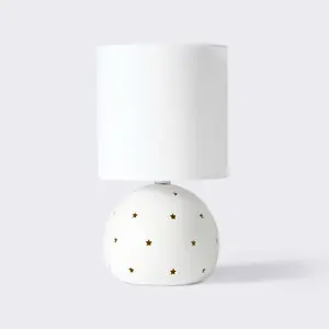 Table Lamp (Includes LED Light Bulb) - White - Cloud Island