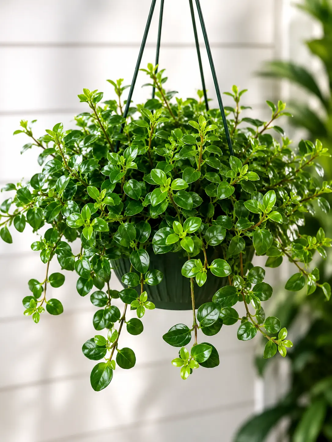 Baby Rubber Plant (Peperomia obtusifolia) – Live Houseplant in 2" Pot – Glossy Green Easy-Care Indoor Plant – Pet-Friendly Tropical Desk & Office Decor