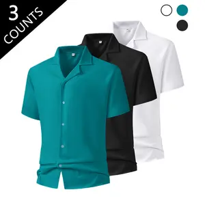 Versatile Casual Button-Down Shirt | Smooth Fabric for Work and Weekends