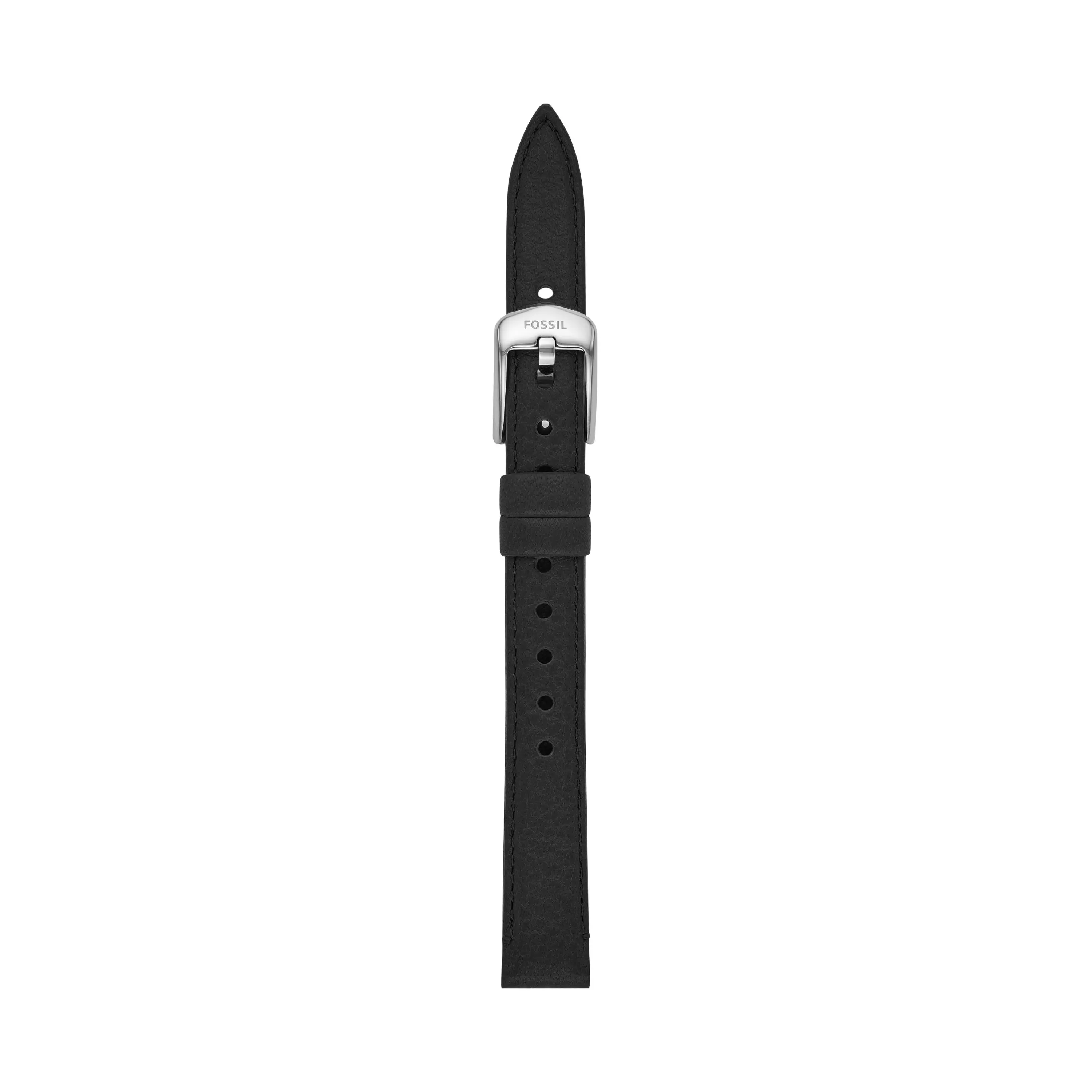 Fossil Women's 12mm Black LiteHide™ Leather Watch Band