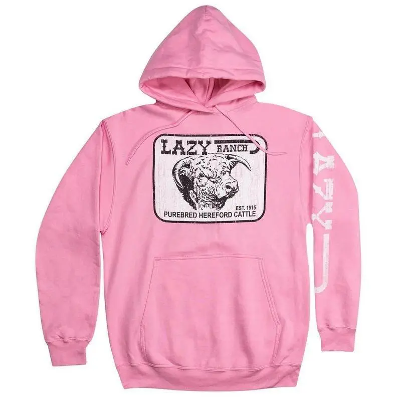 Lazy J Ranch Willow Cattle Headquarters Pullover Hoodie, Sweatshirt, T-Shirt, Cheap Brand Clothing, Casual Cotton, Gildan Daily Comfort For Men For Women