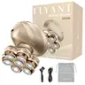 Flyant 7D Floating Body Electric Shaver for Women, Rechargeable Electric Razors, IPX7 Waterproof Wet Dry biknini trimmer, electric head shaver, Lady Hair Remover for Face, Pubic, Cordless, Flawless, Gift techvibes