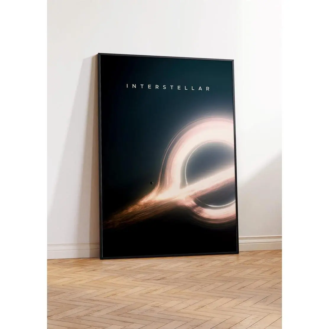 Christopher Nolan Interstellar Space-Theme Design Poster Print - Minimalist Artistic Photo, Modern Home Decoration, Cool Room Accent, Ideal Gift for Space Art Enthusiasts