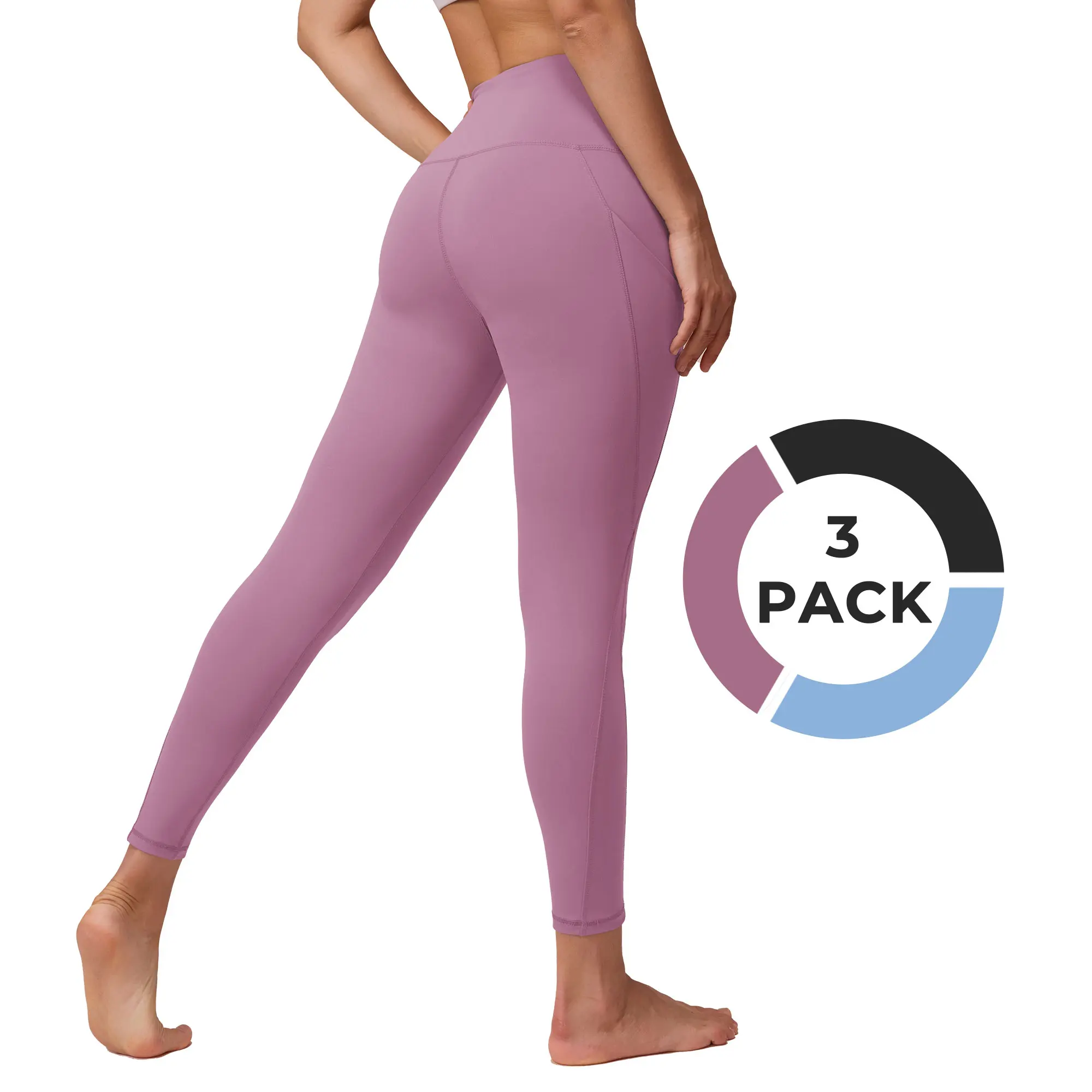 Black/ Light Blue/ Thistle