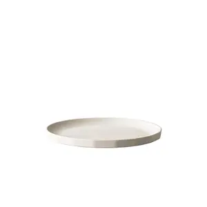 KINTO Alfresco Dinner Plate Set Of 4 in Beige