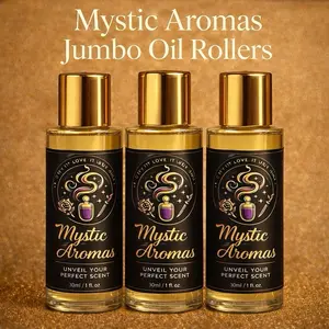 Mystic Aromas Oil Rollers – Long Lasting Oil (30ml)