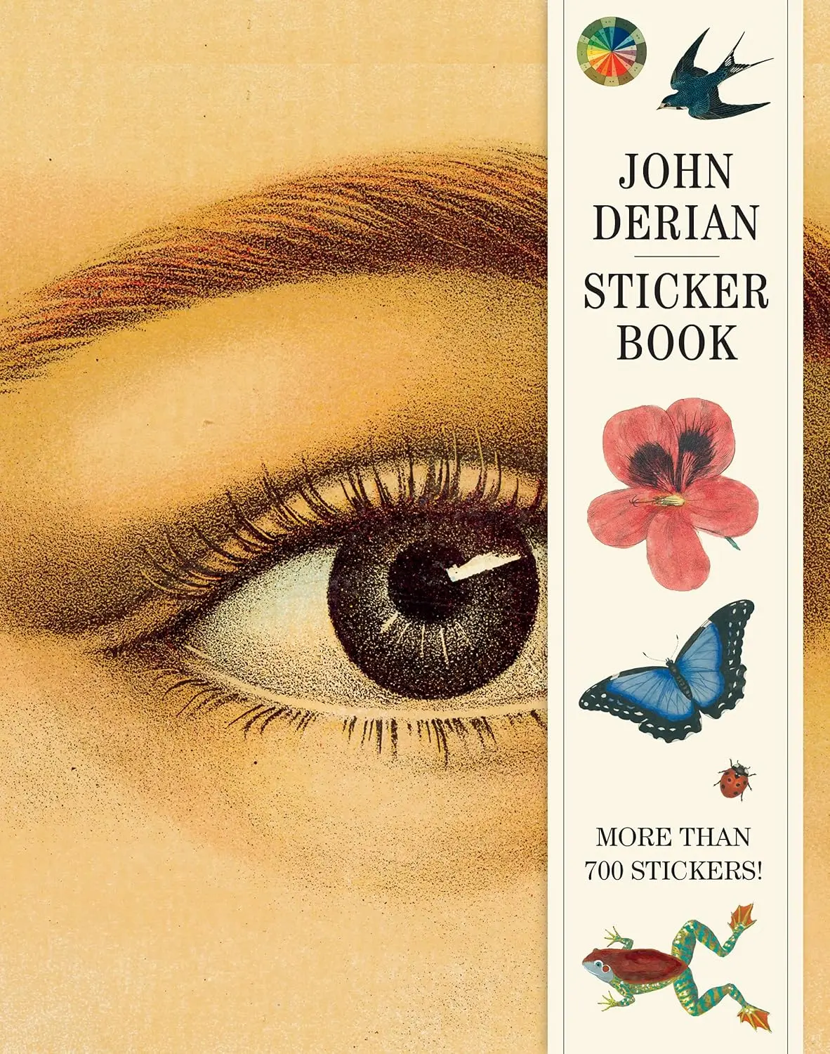 John Derian Art Sticker Book, Self-Adhesive Art Stickers (Over 500) for Crafts & DIY Lifestyle Hobbies, Paper Goods, Self Adhesive Stickers
