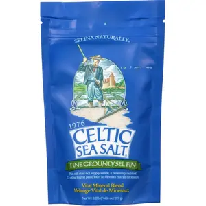 Celtic Sea Salt, Fine Ground Resealable Bag, 8 oz