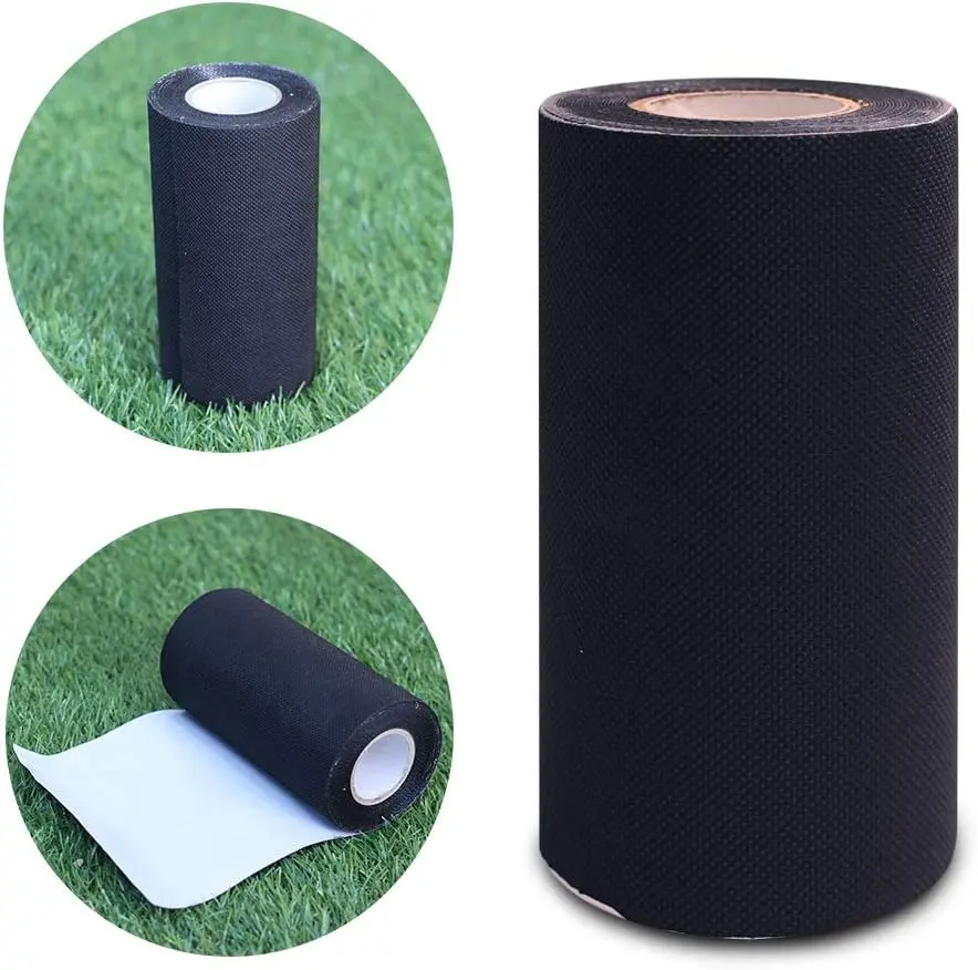 Petgrow Artificial Grass Tape - 6in x 33ft Turf Tape for Fake Grass Lawn Seam Repair, Water Resistant Home Decor Decorative Sticker