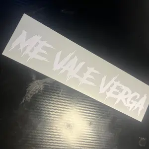 Me vale ver*a Vinyl decal sticker Me vale ver*a Vinyl decal sticker