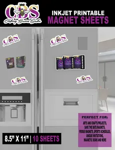 CRAFTING BESTIES SASHA PRINTABLE INKJET MAGNETIC SHEETS