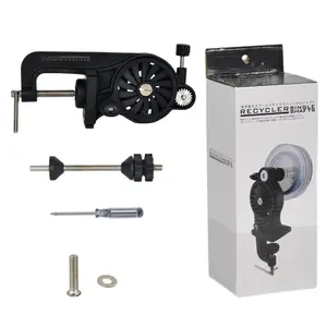 Fishing Line Winder Fishing Line Spooler Adjustable Portable Table Clamp Fishing Reel Machine Wire Winding Reclaimer Equipment