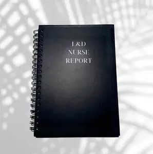 Labor and Delivery Nurse Handoff Report Journal Nurse Handoff Report Journal Spiral Notebook B5 Size Notebook
