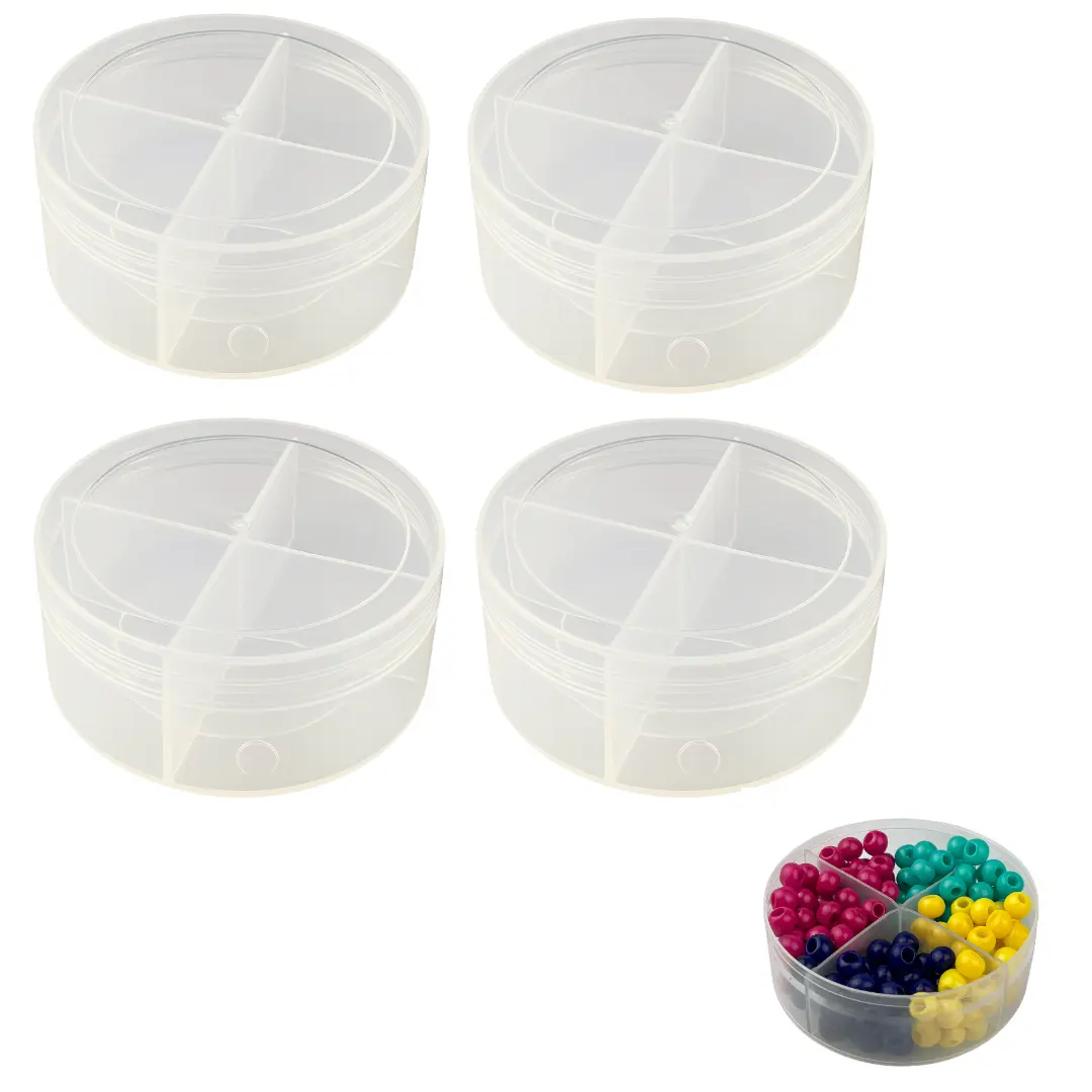4 Section Craft Box (Pack of: 4) - TJ-91038-Z04