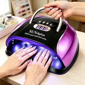 DauHor Uv Curing Lamp – UV lED Nail Lamp, Fast Curing LED Dryer with 4 Timers Smart Sensor 30 LED Beads, Fast Nails Dryer, Removable Magnetic Base Mirrored Ambience Light for Gel Polish, Nail Art Tools, Manicure Salon Accessories