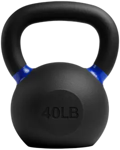 French Fitness Cast Iron Kettlebell 40 lbs (New)