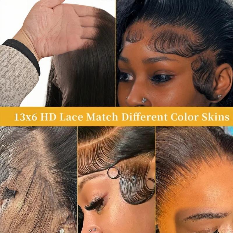 427 TAGOTA 13X6 Wear to Go Wig Synthetic Wig Pre Plucked Hairline Pre Cut for Women Soft and Bouncy 30 Inch Realistic Synthetic Fiber Heat Resistant Natural Wig for Girls Party Cosplay Daily Use HD Lace Front Wigs 4/27