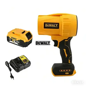 From dusty job site to spotless in 3 minutes – this DEWALT 20V blower replaces the broom and saves my back.  #JobsiteCleanup #DEWALTbattery  leaf  blower