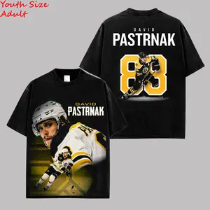 [X-26] David Pastrnak 88 For Bruins Nation High-Quality 100% Cotton T-Shirt (Made In US), Boston Hockey Fans Shirt, Game Day Outfits, Gift For Hockey Kids Fans, Hockey Graphic Tee