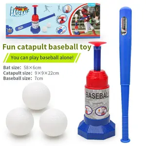Popper Bundle - Baseball Training Equipment Pack with Balls, Solo Hitting Aid,Baseball Training Hitting Aid Trainer