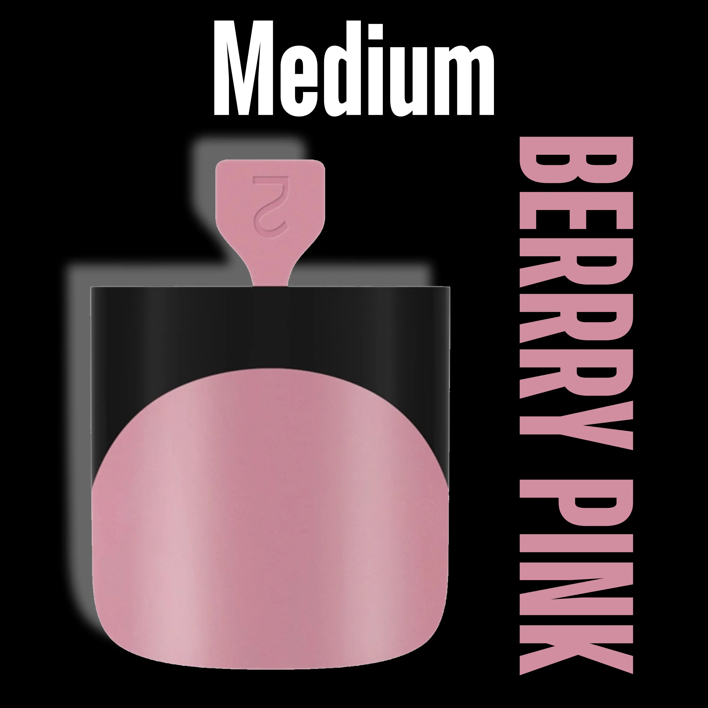 Black French Tip Toe