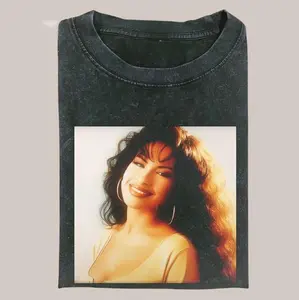 Vintage 90's Selena Quintanilla Graphic Unisex Shirt, Vintage Selena T-Shirt, Music Tee Gift For Fan, Gift for Him Her Womenswear Casual Tops