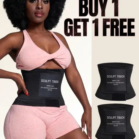 Sculpt Touch Buy 1 Get 1 FREE Waist Support Belt for Women – Adjustable Everyday Shaping Wrap for Daily Wear & Workout