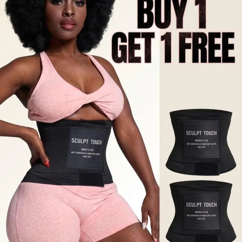 Sculpt Touch Buy 1 Get 1 FREE Waist Support Belt for Women – Adjustable Everyday Shaping Wrap for Daily Wear & Workout