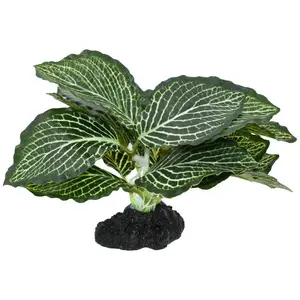 Komodo Standing Vein Fake Plants for Reptiles 4 in