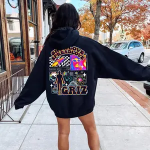 GRIZ another world hoodie | edm music festival merch Crewneck Womenswear Lady Long Sleeve