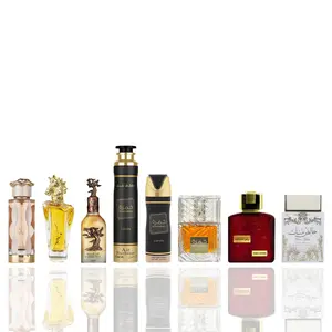 TERIAQ + MAAHIR GOLD + ETERNAL OUD + KHAMRA AIR FRESHENER + KHAMRAH DEODORANT + KHAMRAH + RAMZ GOLD + KHALES MUSK -- 8 PIECE BUNDLE
