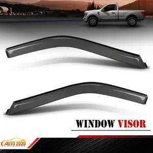 Fits 15-26 Ford F-150 17-26 F-250 F-350 F-450 Standard Cab Window Visors 2PC