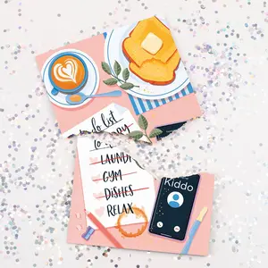 Joker Greeting Endless Mom, Mom, Mom Mother's Day With Glitter