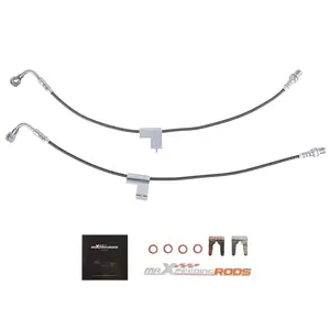 Extended Brake Lines Kit compatible for Chevy Blazer compatible for GMC Jimmy 4WD 1987-1991 4-6 Lift