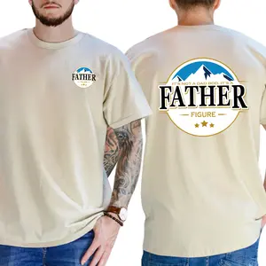 Busch Light Father Figure 2-Sides Graphics T-Shirt, Funny Dad Gifts Shirt, Men's Gifts, Casual Menswear, For Men