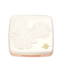 Paul & Joe Compact I - Chrysanthemum Flower Design for Powder Blush or Eyebrow Powder Duo - Compact Only