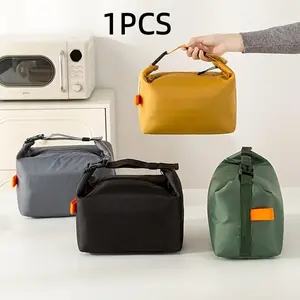 Unisex Lunch Box, Small Leak-Proof Insulated Bag, Insulated Lunch Tote, Large Capacity Reusable Food Container, Ideal for Work, Office, Picnic, Travel