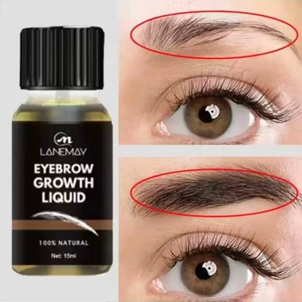 Natural Look 3D Makeup Eyebrow Gel, Volumizing Eyebrow Enhancer, volume eyebrow, volumizing brow filler, Cosmetic, No Tweezers Needed, Suitable for Women and Men, Unisex, Daily and Special Occasion Use, Easy to Apply