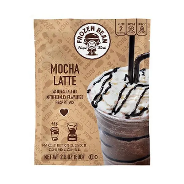 The Frozen Bean Mocha Latte Frappe & Latte Instant Mix (12 Packs)