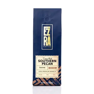 Toasted Southern Pecan Coffee Natural - Light Roast - Caramel Flavor Beverage Nut - Premium Arabica Coffee
