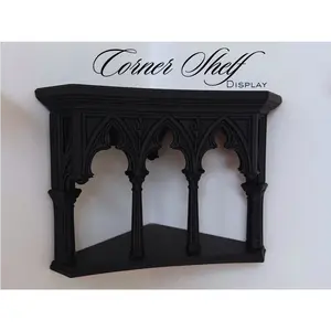 Midi Gothic Corner Display Shelf