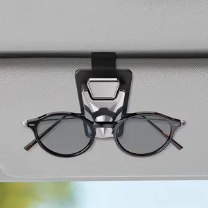 Metal Buckle Sunglasses Holder Premium Anti-aging Sunglasses Clip Scratch-resistant Convenient Automobile Glasses Organizer