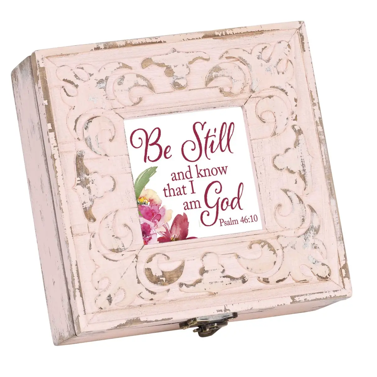 Dicksons PWM11SBH Music Box Petite Be Still Psalm 46:10