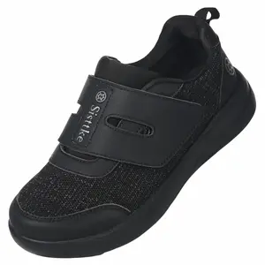 Mens Diabetic Shoes Wide Toe Box Slip-On Walking Shoes for Elderly Swollen Feet Edema Neuropathy & Foot Pain Relief