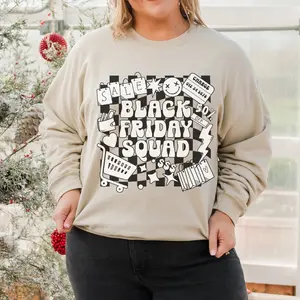 Black Friday sweatshirt Black Friday squad sweatshirt for women black Friday shopping tshirt for Black Friday shopping sweatshirt for teen
